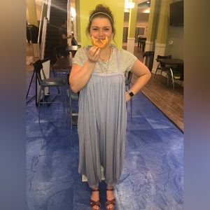 Free People oversized onesie